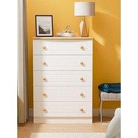 Swift Harrogate 5 Drawer Ready Assembled Chest