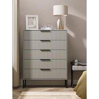 Swift Fara Ready Assembled 5 Drawer Chest