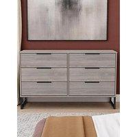 Swift Emerson Ready Assembled 6 Drawer Chest