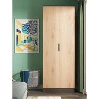 Swift Lane Tall Ready Assembled 2 Door Wardrobe
