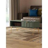 Swift Cube Ready Assembled Coffee Table With Drawer