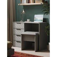 Swift Zayn 4 Drawer Dressing Table & Stool Set