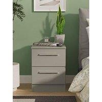 Swift Morgan Ready Assembled Kids 2 Drawer Bedside Table