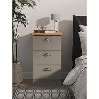 Swift Tivoli 3 Drawer Bedside Table