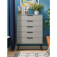 Swift Zayn Ready Assembled 5 Drawer Chest