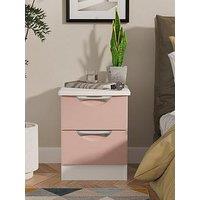 Swift Ella Kids 2 Drawer Ready Assembled Bedside Table