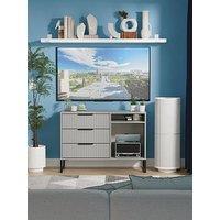 Swift Fara Ready Assembled 3 Drawer Tv Unit