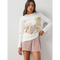 The Very Collection Winnie Pooh Long Sleeve Short Set - Multi
