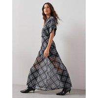 The Very Collection Midaxi Check Skirt Co-Ord - Multi