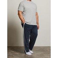 Badrhino Jersey Lounge Joggers - Navy