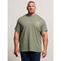 Badrhino Japanese Tiger T-Shirt - Green