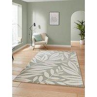 Catherine Lansfield Cl - Sorrel Leaves Sage Green - 080 X 150