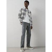 The Very Collection Elasticated Waist Tapered Leg Jeans - Grey