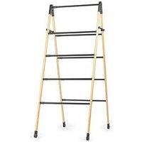 Beldray Extendable Bamboo Ladder Airer