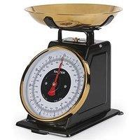 Salter Black & Gold Mechanical Kitchen Scale