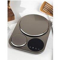 Salter Stainless Steel Recharable Kitchen Scale