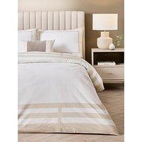 The Very Collection Apollo Luxe Border 200Tc Cotton Sateen Duvet Set