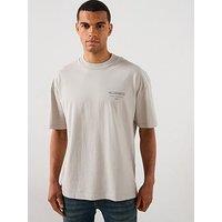 Allsaints All Saints Xander Short Sleeve T-Shirt - Grey