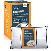 Silentnight Impress 5Cm Mattress Topper + Firm Memory Foam Pillow (Pair)