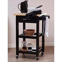 Interiors By Premier Harlow Glenn Kitchen Trolley With Granite Top