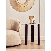 Interiors By Premier Palermo Marble Top Side Table