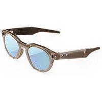 Oakley Meta Hstn - With Meta Ai, Audio, Photo, Video Compatibility - Brown Smoke, Prizm Deep Water Polarized