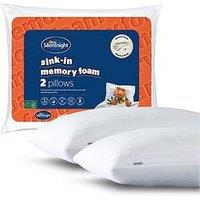 Silentnight Sink-In Memory Foam Pillow - 2 Pack