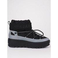 Pajar Galaxy Mini Snow Boot - Black/Silver