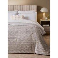 The Very Collection Cotton Textured Jacquard Bedspread 200X220Cm