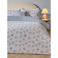 The Very Collection Shells Printed Duvet Set