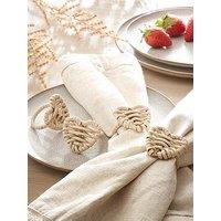 The Very Collection Set Of 4 Heart Napkin Rings