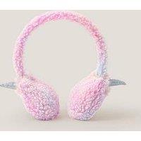 Monsoon Girls Rainbow Borg Unicorn Earmuffs