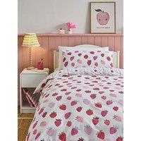 The Very Collection Strawberry Print Duvet Set