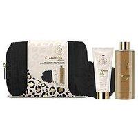 The Luxury Bathing Company Weekend Escape Washbag Set - Cashmere, Amber & Musk