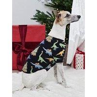 Chelsea Peers Xmas Dinos Pet Christmas Pyjamas - Navy
