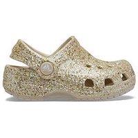 Crocs Littles Chunky Glitter - Beige