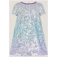Monsoon Baby Girls Mermaid Ombre Sequin Dress - Multi