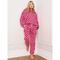Jim Jam The Label Check Twosie - Pink