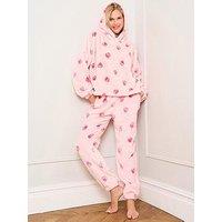 Jim Jam The Label Strawberry Print Twosie - Pink