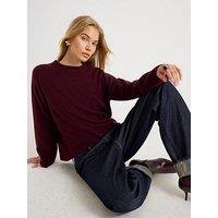 River Island Crew Jumper - Red