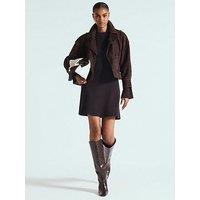 River Island Knit Mini Dress - Brown