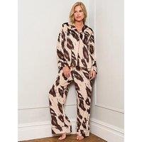 Jim Jam The Label Animal Print Pyjamas - Multi
