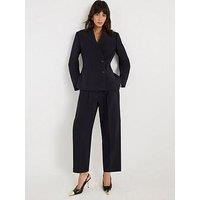 River Island Straight Leg Trouser - Black