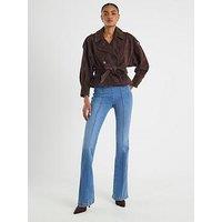River Island Pull On Bootcut Kirsty Jeans - Blue