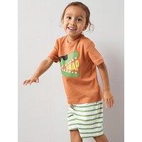 The Very Collection Boys Crocodile Shortie Pyjamas Set