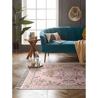 Esselle Kew Antique Printed Mauve Rug 160X230Cm
