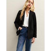 New Look Single Breasted Blazer Jacket - Black