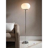 The Very Collection Frosted Sculptural Floor Lamp