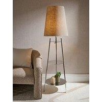The Very Collection Metal Tapered Shelf Floor Lamp