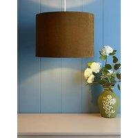 The Very Collection Langley Velvet Easy Fit Shade 35Cm